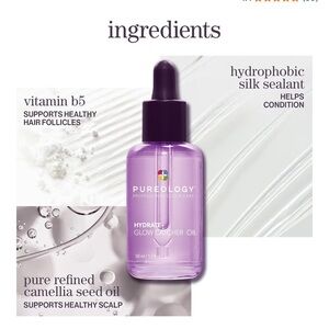 Pureology Hydrate Glow Catcher Oil - Lavender